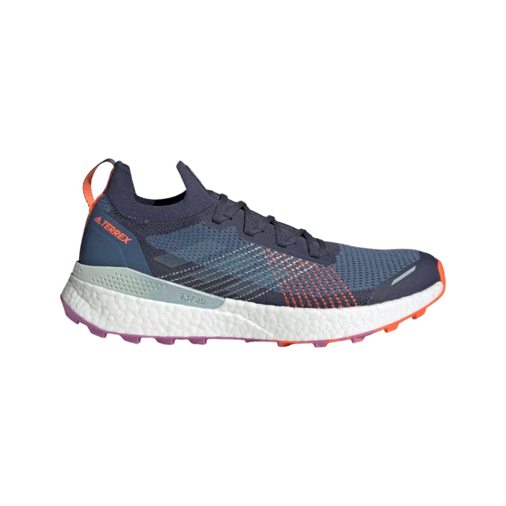 adidas Terrex Men's Two Ultra Trail Running Shoes 11.5 / Wonder Steel / Magic Grey Met / Impact Orange adidas Terrex Men's Two Ultra Trail Running Shoes 11.5 / Wonder Steel / Magic Grey Met / Impact Orange