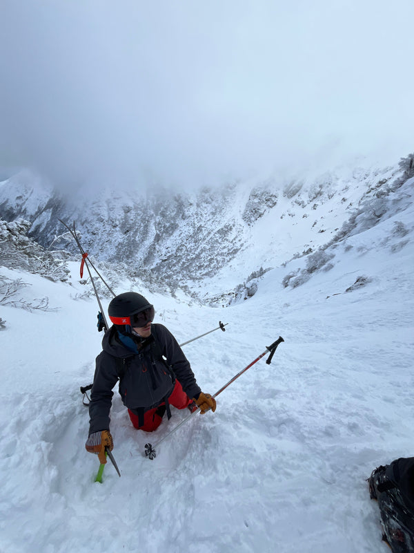View down Right Gully
