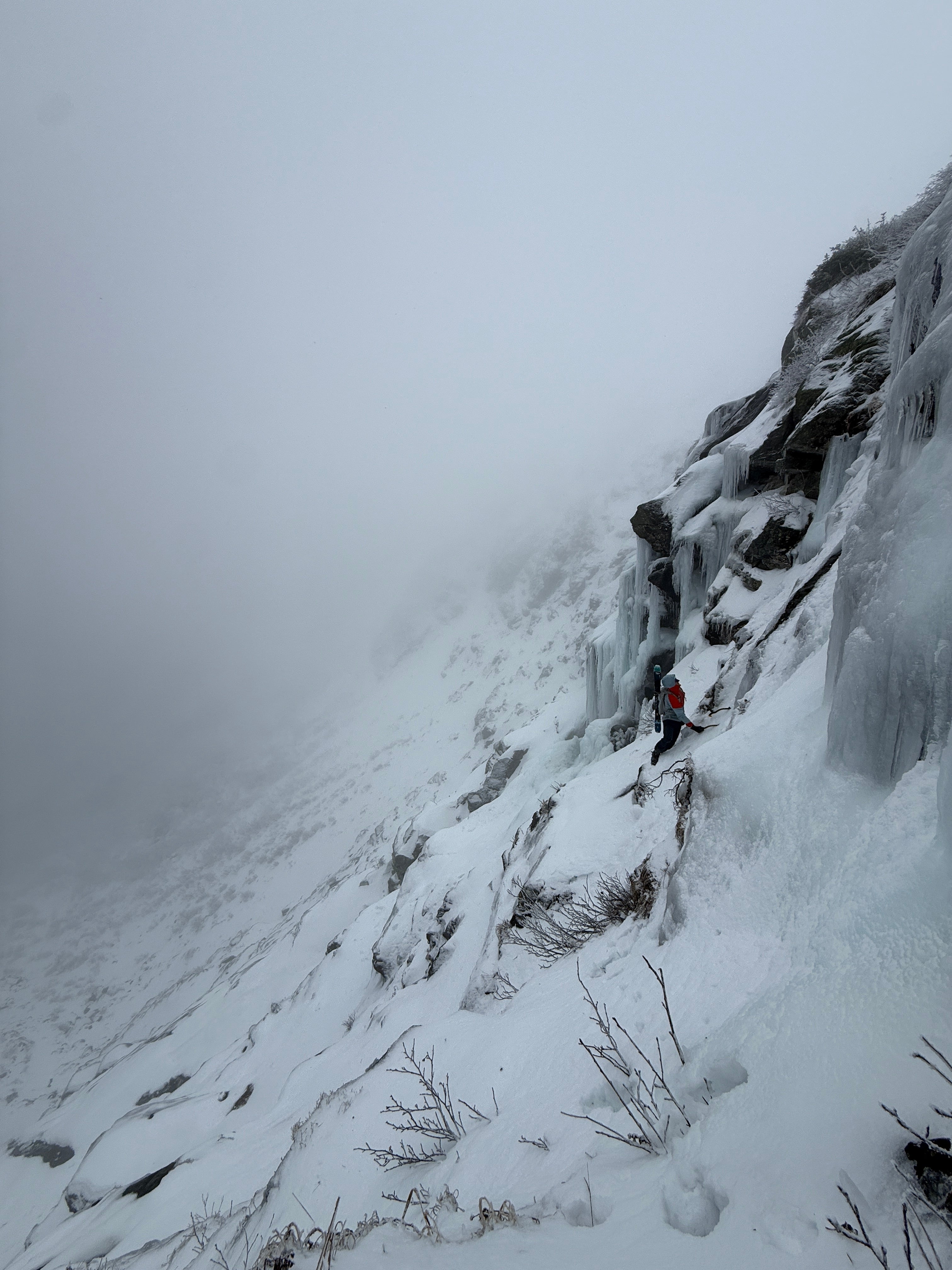 Center Headwall -> Snowfields -> Hiking Trail - 11/11/25 – White ...