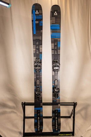 Fischer Nightstick 104 Skis with Attack 14 demo bindings - White Mountain Ski Co