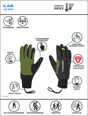 CAMP G AIR - Glove (Copy) - White Mountain Ski Co