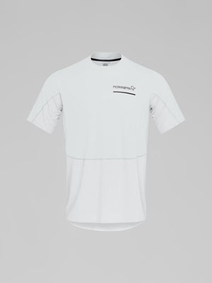 Norrona Men's Senja Equaliser Lightweight T-shirt 2026 - White Mountain Ski Co