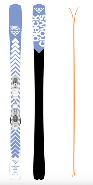 Black Crows Octo Birdie Skis with Salomon eMi 10 Bindings - White Mountain Ski Co