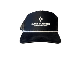 Black Diamond Trucker Hat - White Mountain Ski Co
