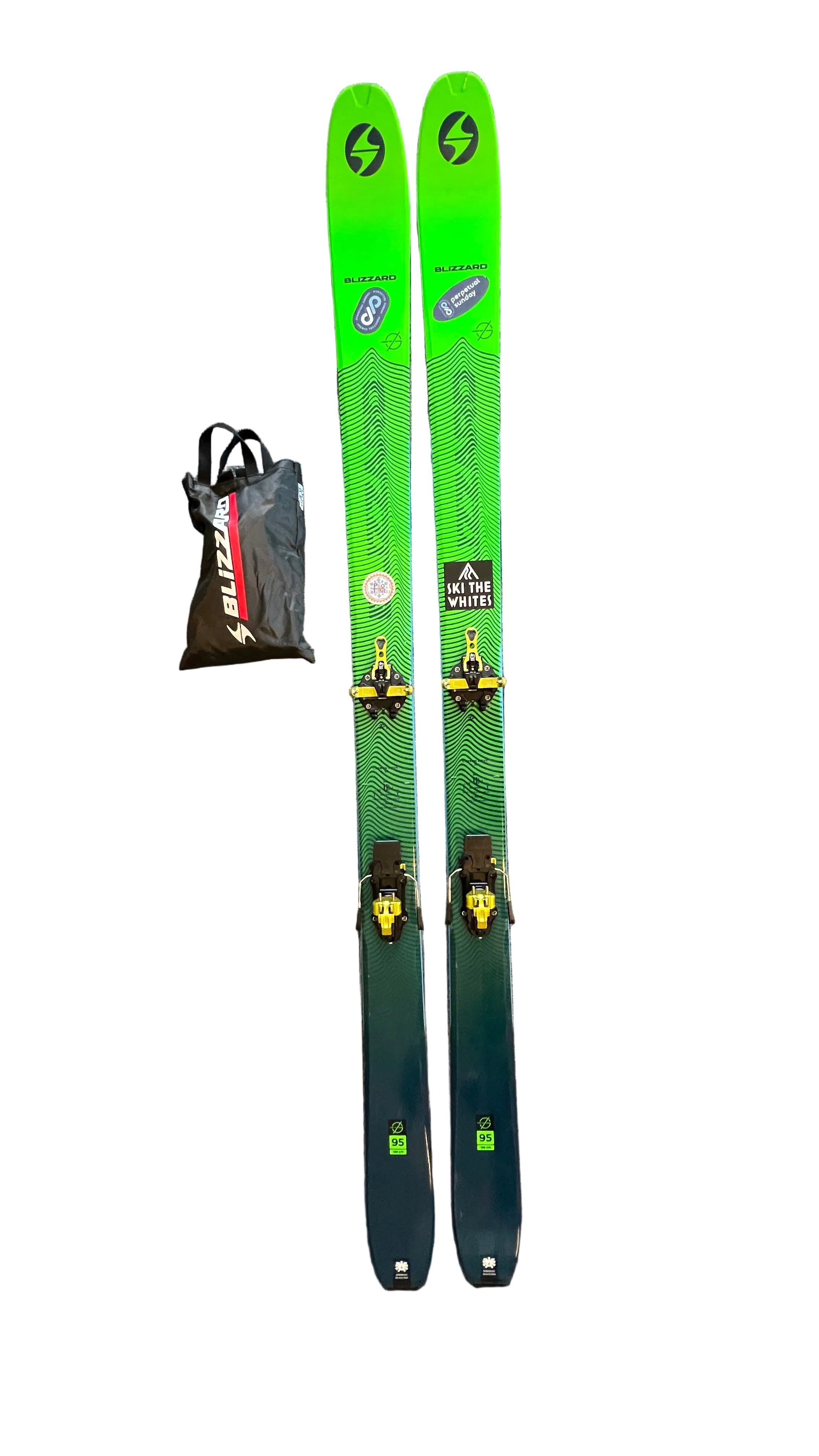 Blizzard Zero G 95 Ski Kit 185cm - USED – White Mountain Ski Co
