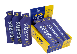 Carbs Fuel Salted Original 50g Energy Gel - Box of 12 - White Mountain Ski Co