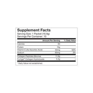 Collagen Peptides 10-Travel Packs - White Mountain Ski Co