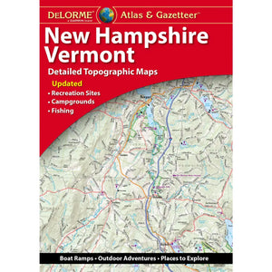 New Hampshire / Vermont Atlas and Gazetteer - White Mountain Ski Co
