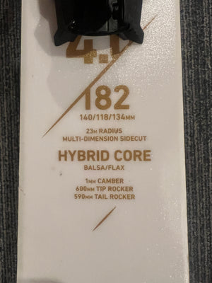 Faction Candide 4.0 Ski Kit with Tyrolia Attack Bindings - White Mountain Ski Co