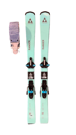 Fischer Ranger Youth Ski Kit 110cm - Demo #120 - White Mountain Ski Co