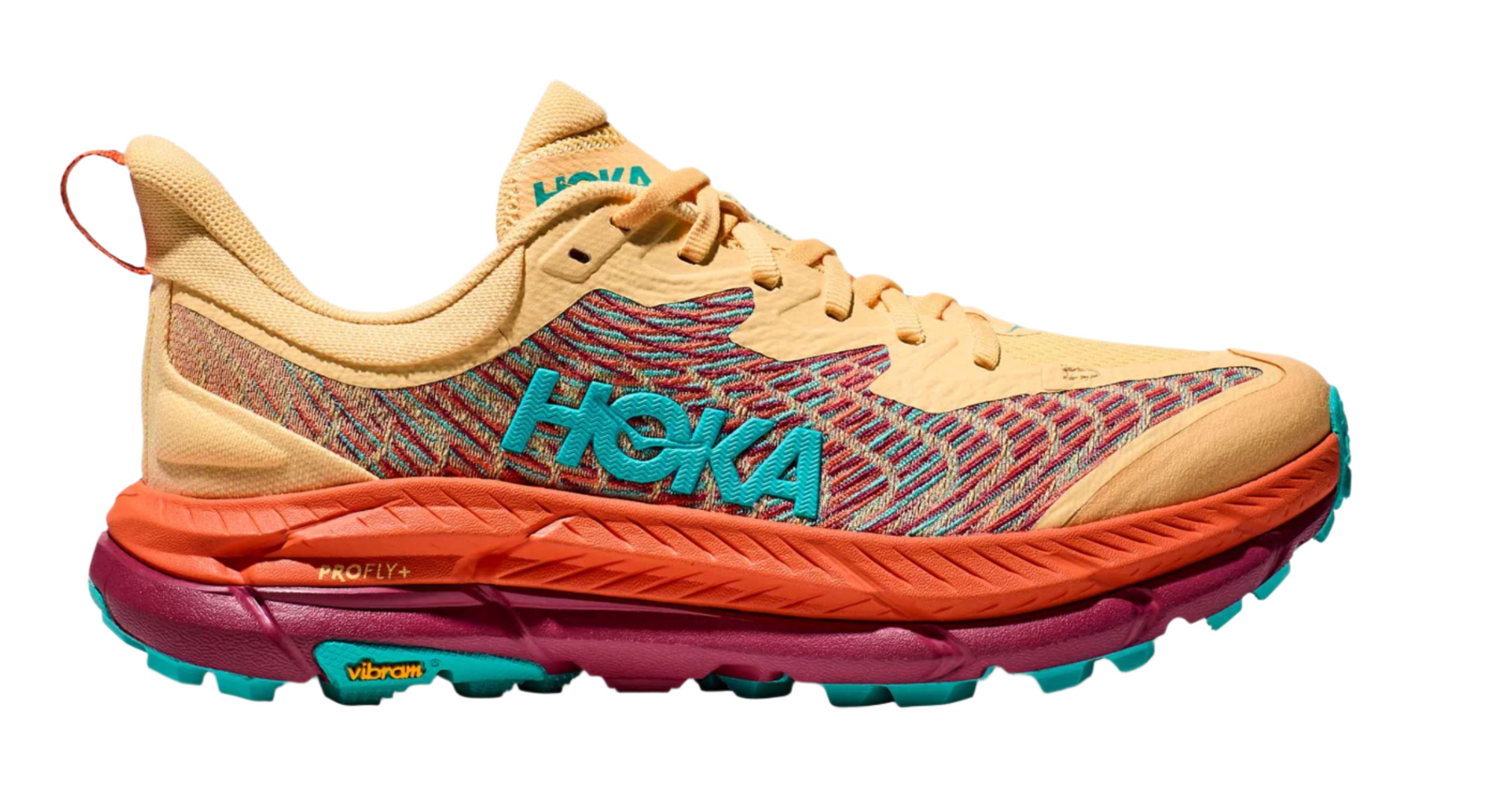 HOKA Men's Mafate Speed 4 – Technical Trail Running Shoe | White