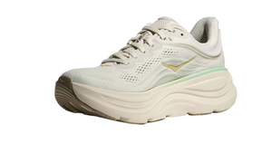Hoka Womens Bondi 9 Shoes Truffle Salt Sea Glass 2 - White Mountain Ski Co