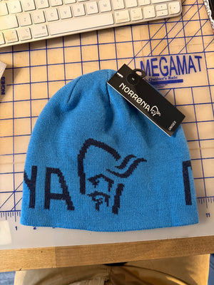 Norrona Merino Logo Beanie Size Small - White Mountain Ski Co