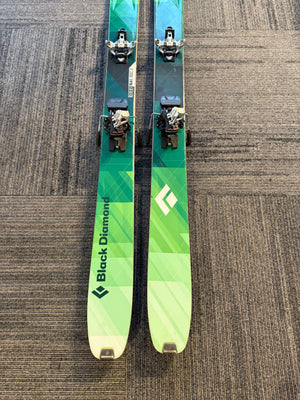Black Diamond Revert 164 95 skis with Dynafit Bindings - USED