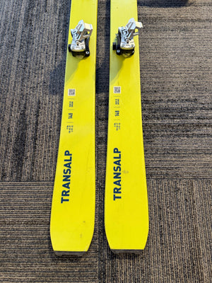 Fischer Transalp 148 kids ski kit - USED