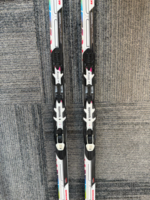 USED Madshus Birkebeiner 190cm with NNN Rottefella Xcelerator 2.0 Classic Bindings
