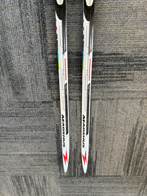 USED Madshus Birkebeiner 190cm with NNN Rottefella Xcelerator 2.0 Classic Bindings