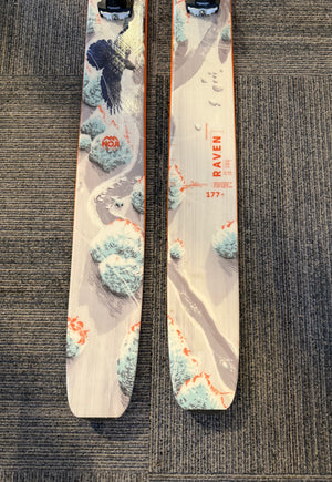 4FRNT Raven 104 177 Ski Kit - USED - White Mountain Ski Co