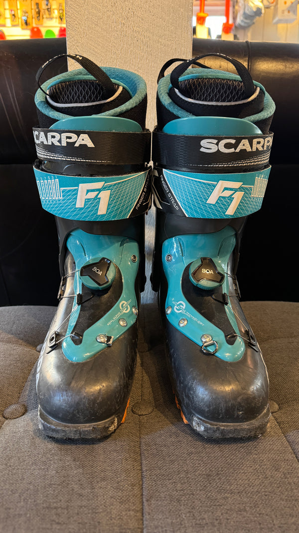 USED Scarpa F1 27.5 Alpine Touring Boot