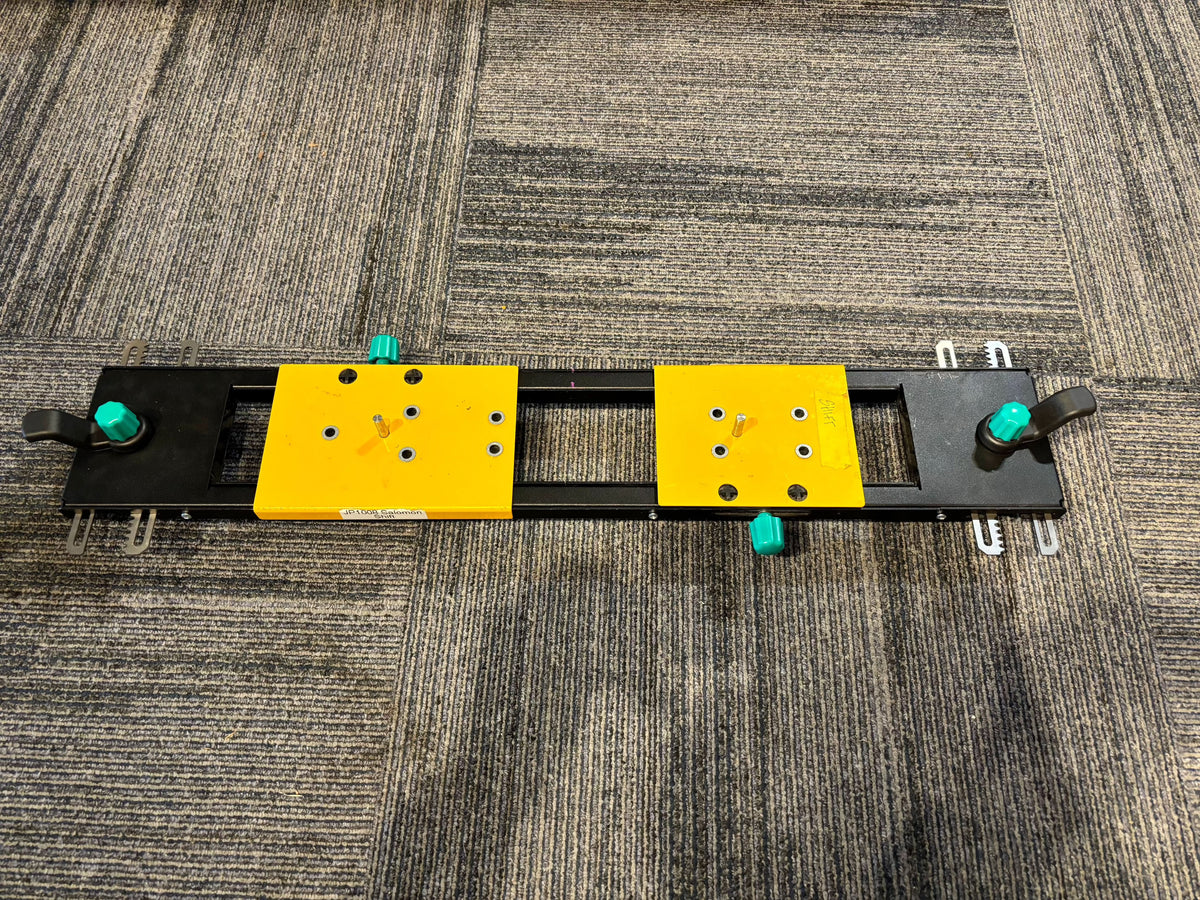 Jigarex Mounting Jig with Salomon Shift Plates White Mountain Ski Co