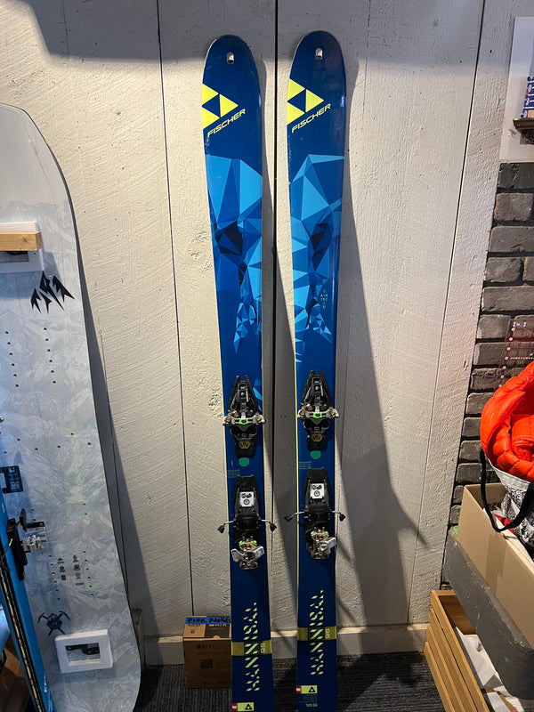 USED Fischer Hannibal 96 Ski Kit - 169cm