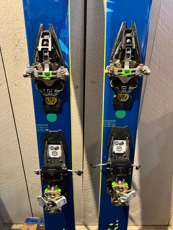 USED Fischer Hannibal 96 Ski Kit - 169cm