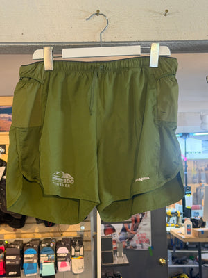 Patagonia Lined Running Shorts - L - Vermont 100 Finisher