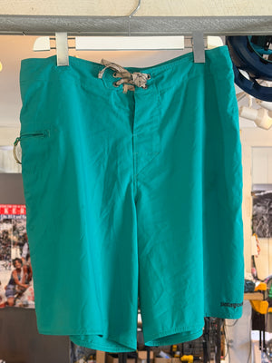 Patagonia Men's Teal Surf Shorts - Large - Used