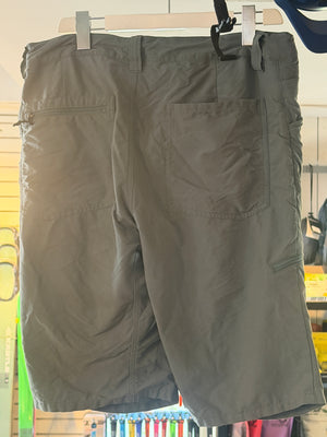 Patagonia Men's Green Draw String Waist Hiking Shorts - 34 Waist - Used