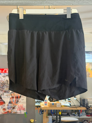 Nnormal Men's 5" Lined Black Running Shorts - Large - Used