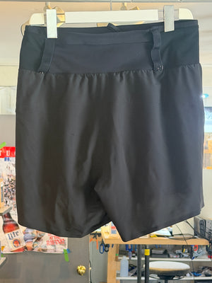 Nnormal Men's 5" Lined Black Running Shorts - Large - Used