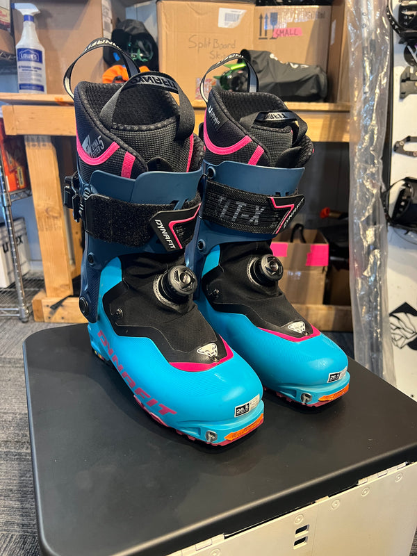USED Dynafit TLTX Womens Alpine Touring Boot 26.5