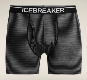 Icebreaker Men's Merino 150 Anatomica Boxers wFly - White Mountain Ski Co