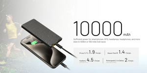 Nitecore NB10000 Gen 3 Ultra-Slim USB-C Power Bank - White Mountain Ski Co