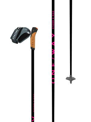 One Way Storm 6 Mag Pink Nordic Poles