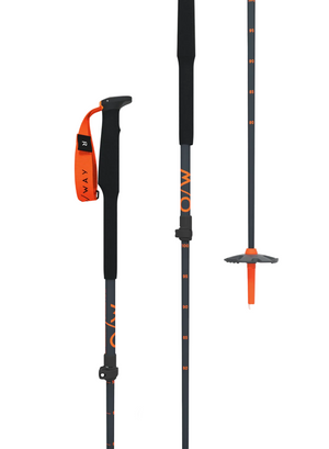One Way TR Vario Junior Ski Poles - White Mountain Ski Co