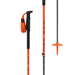 One Way TR Vario Ski Touring Poles 2025 - White Mountain Ski Co