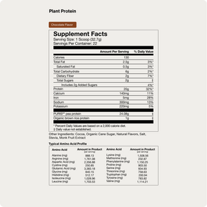 100% Plant Protein Powder - White Mountain Ski Co