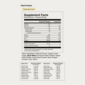 100% Plant Protein 10-Travel Packs - White Mountain Ski Co