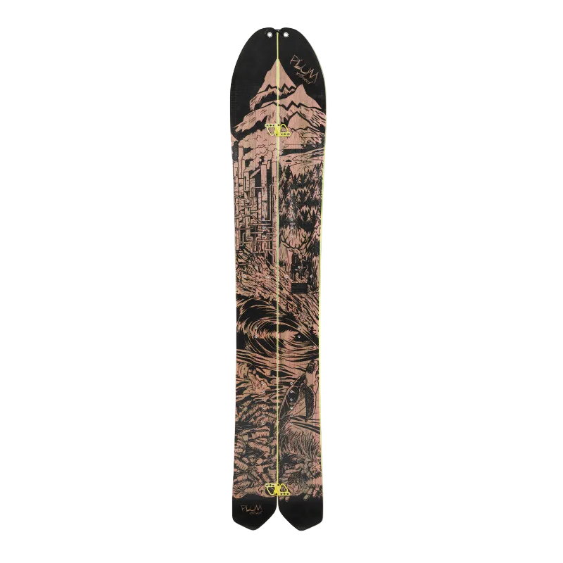 Plum Transition Splitboard & Skins- 158cm - White Mountain Ski Co