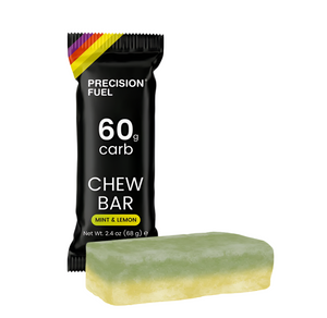 Precision Fuel & Hydration 60g Carb Chew Bar Lemon & Mint Flavor - White Mountain Ski Co