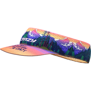Crazy Idea Men's Pacman Visor - White Mountain Ski Co