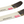 Two Salomon skis lying on a white background