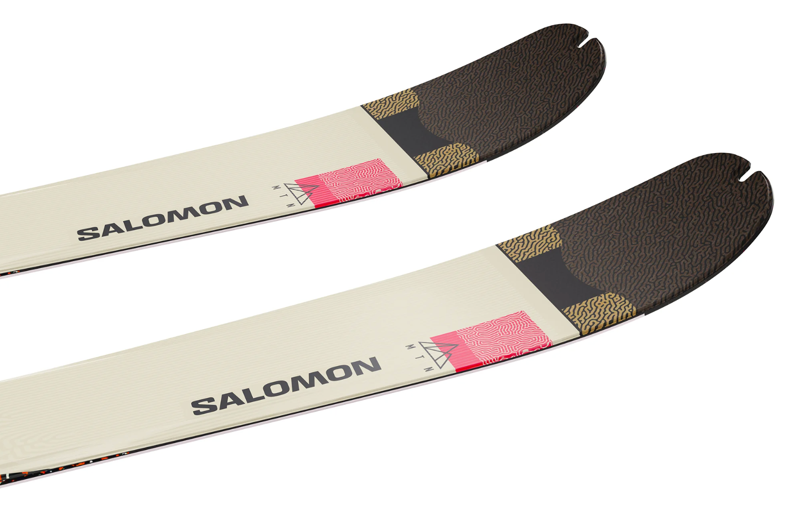 red and white salomon skis Salomon MTN 86 Carbon
