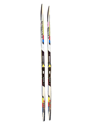 salomon equipe 9 skate ski Salomon Classic 9 Nordic Ski Kit 196cm