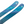 Two blue skis with a gradient effect on a light gray background