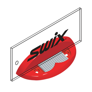Swix T408 Compact Sharpener plexi, 40mm - White Mountain Ski Co