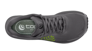 Topo Men's MTN Racer 4 Trail Running Shoes Grey/Lime Toe Box - White Mountain Ski Co