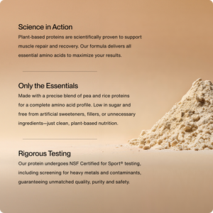 100% Plant Protein Powder - White Mountain Ski Co