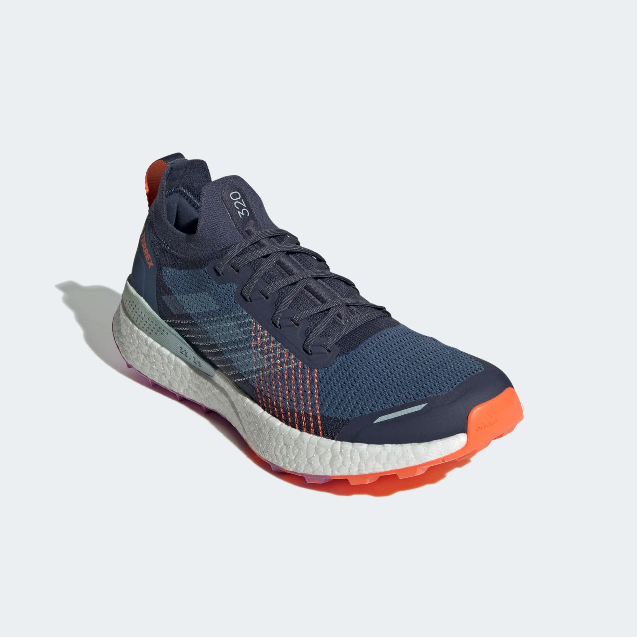 adidas Terrex Men's Two Ultra Trail Running Shoes 11.5 / Wonder Steel / Magic Grey Met / Impact Orange adidas Terrex Men's Two Ultra Trail Running Shoes 11.5 / Wonder Steel / Magic Grey Met / Impact Orange